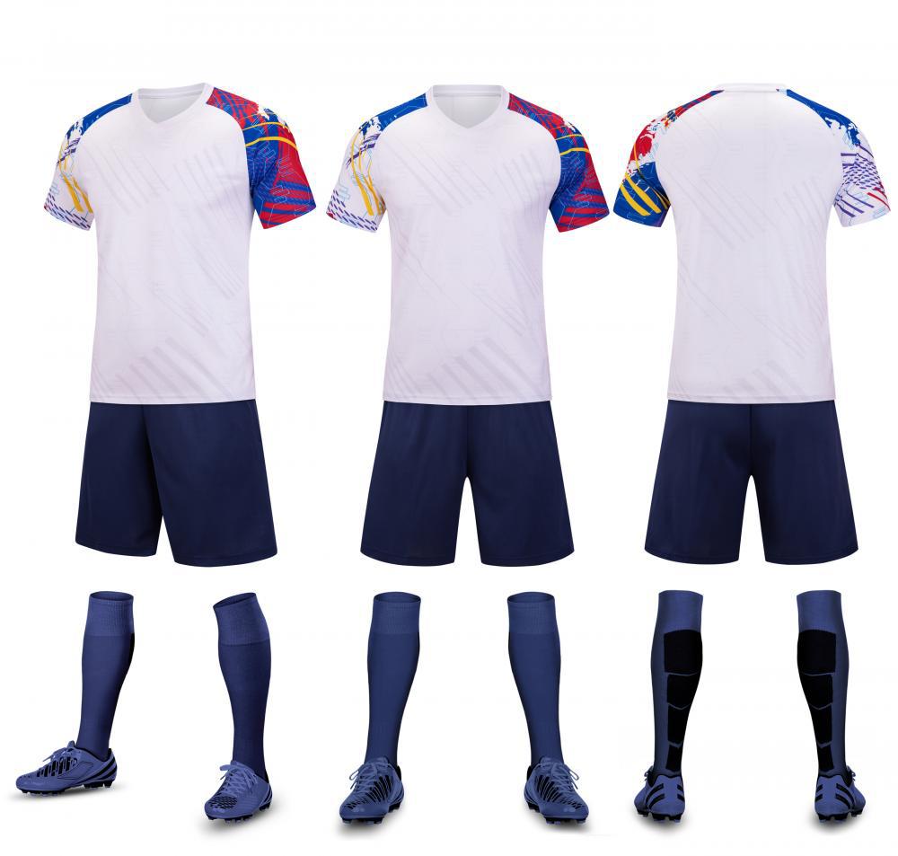 Men'S And Women'S Suit Trendy Training Team Uniforms Kids Adult Team Competition Summer Sports Short Sleeve Soccer Jersey 605