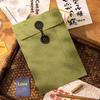 Durable Thickened Kraft Paper Envelopes String Tie Closure A4 A5 A6 Sizes Invoice Document Storage Pouch for Office Workers