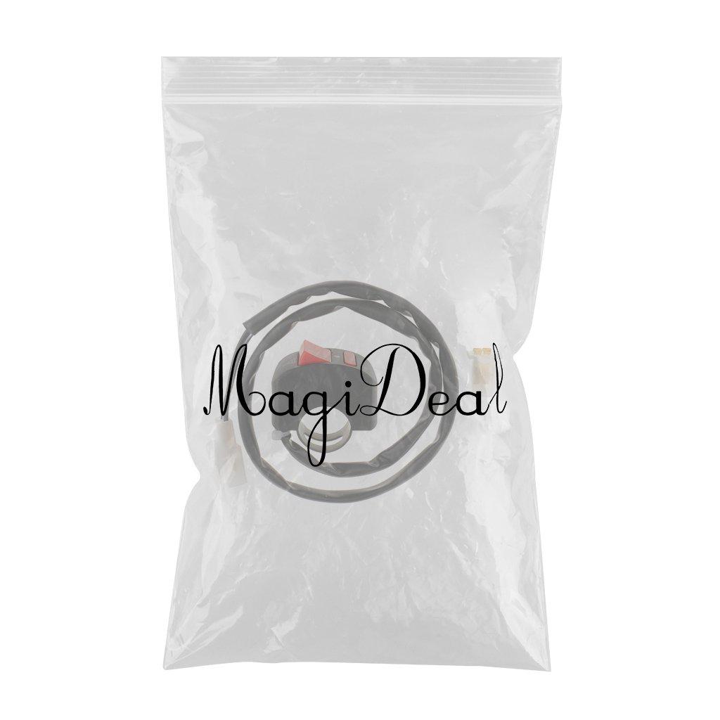 [Generic Product] Motorcycle Handlebar Hazard Light Lamp Double Control Switch Button