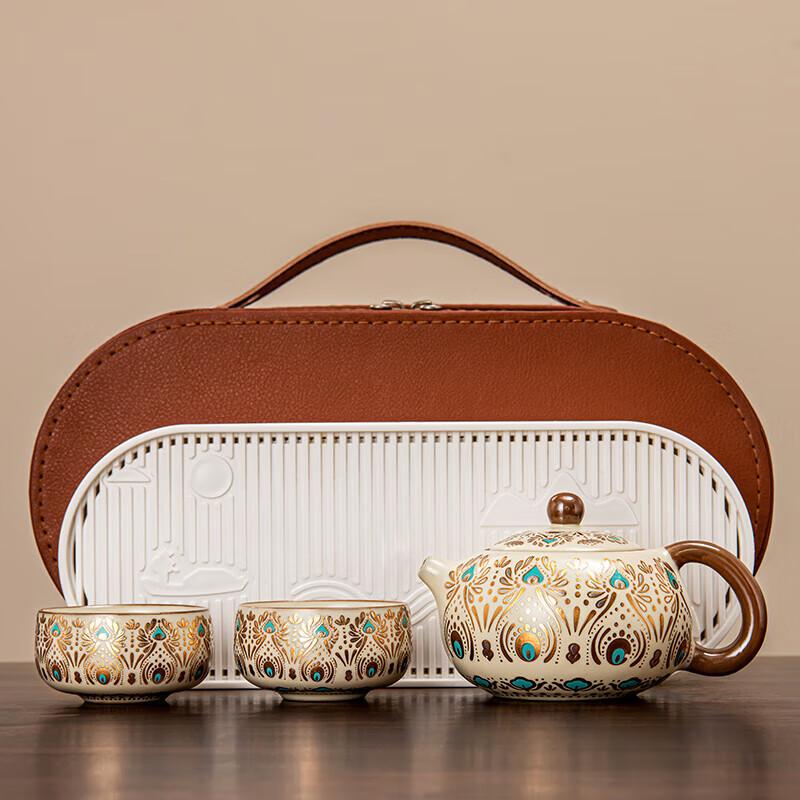

Yuanhe Dunhuang Ru Kiln Ceramic Tea Sets