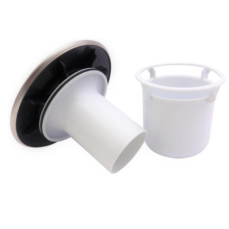 Odor-Proof Clog-Proof Bathroom Floor Drain with PP Bottom Basin Cover