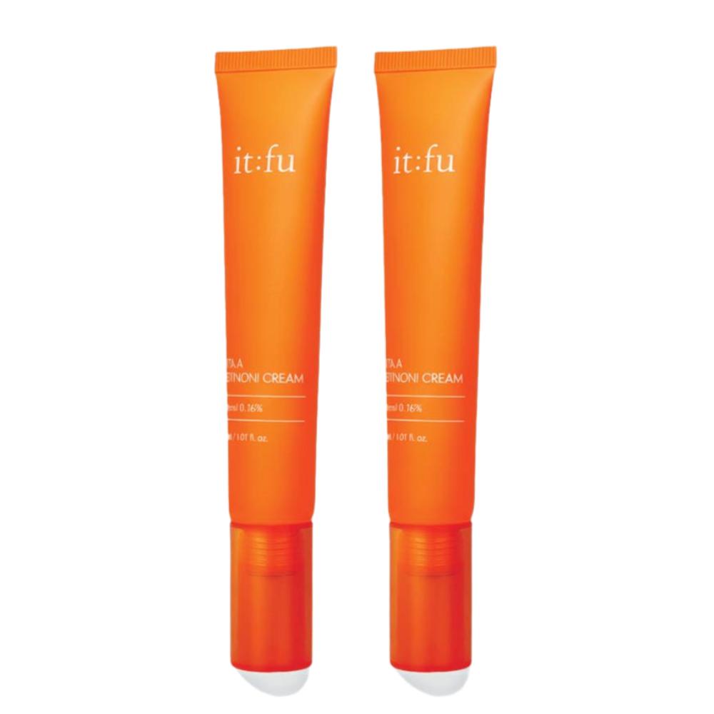 ITFU Retinoni Lifting Cream Vitamin A Retinal & Bakuchiol Anti-Aging 30ml, 2-Pack