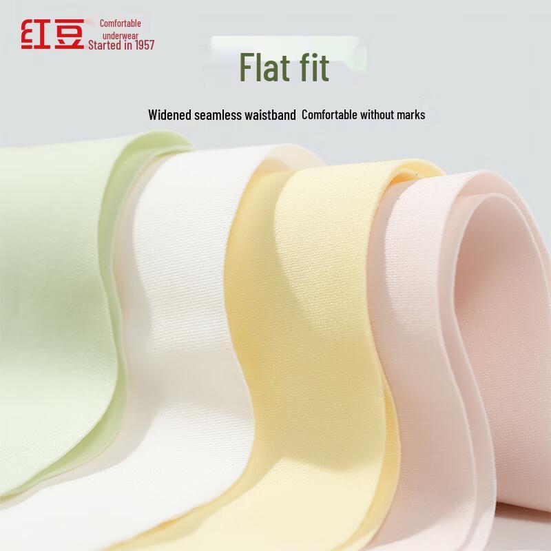 Hodo Women's 7A Antibacterial Silk Crotch Cotton Briefs 4-Pack