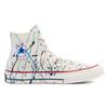 Converse Chuck 70 High Paint Splatter - Egret Unisex Sneakers Cream Digital-Blue 170802C