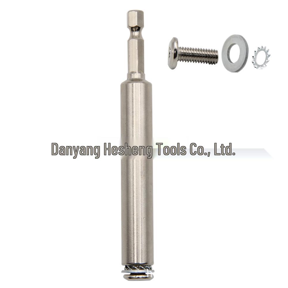 Hex Shank Mini Saw Blade Connector: 40Cr Screwdriver Bit Extension Rod for Power Tools