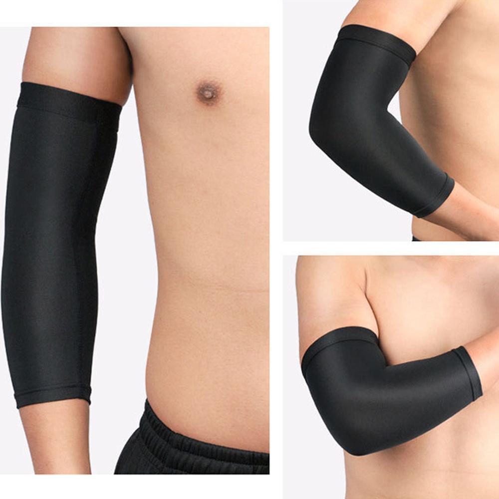 

1 шт. эластичный локтевой бандаж полный компрессионный рукав для рук женщин мужчин теннисный локоть поддержка тендинит рука повязка рукав спортивный L