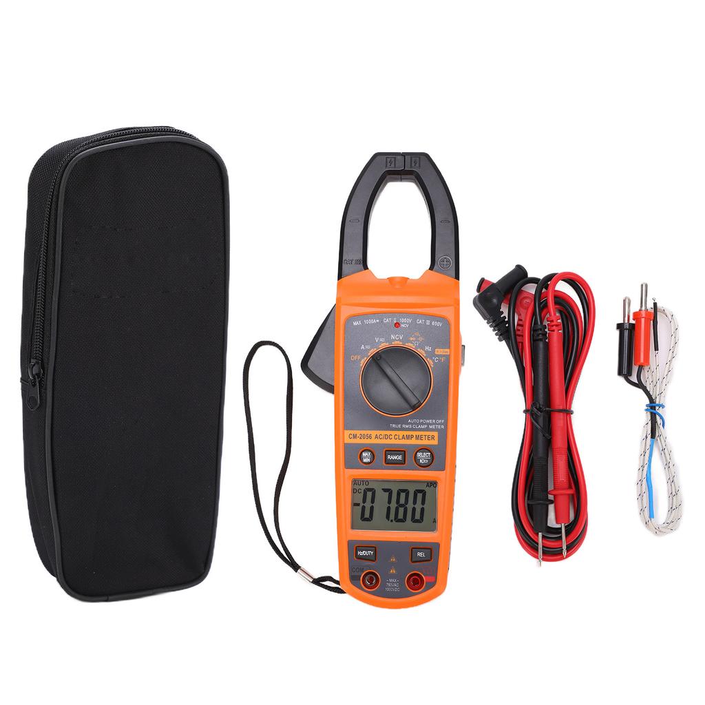 CM‑2056 1000A Digital Clamp Ammeter Automatic Multifunctional Current Multimeter for Outdoor