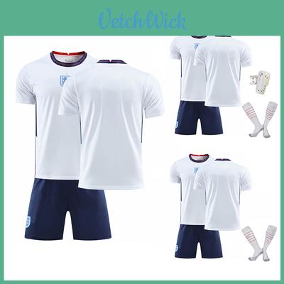 Multicoloured England Home T-shirt And Pants Set For Boys And Girls