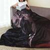 DPR IAN K-Kpop Blankets Multi-function Fleece Sofa Throw Blanket for Couch Bedding Office Throws Bedspread Quilt