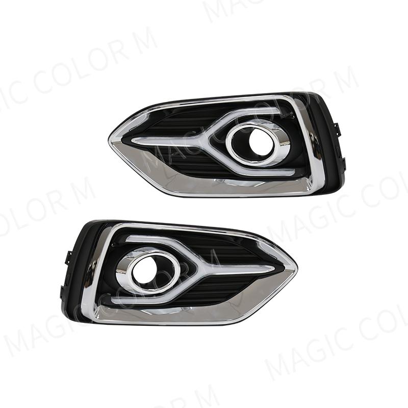 

For Hyundai Accent 2018 DRL Daytime Running Light Fog Lamp Turn Signal Car Flashing LED For Cars Auto Light Headlights DRL
