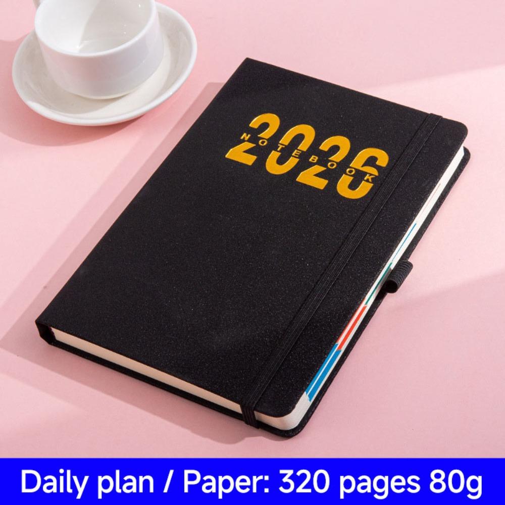 A5 Agenda Book To Do List Planner Notebook Portable Calendar Book  Office Supplies