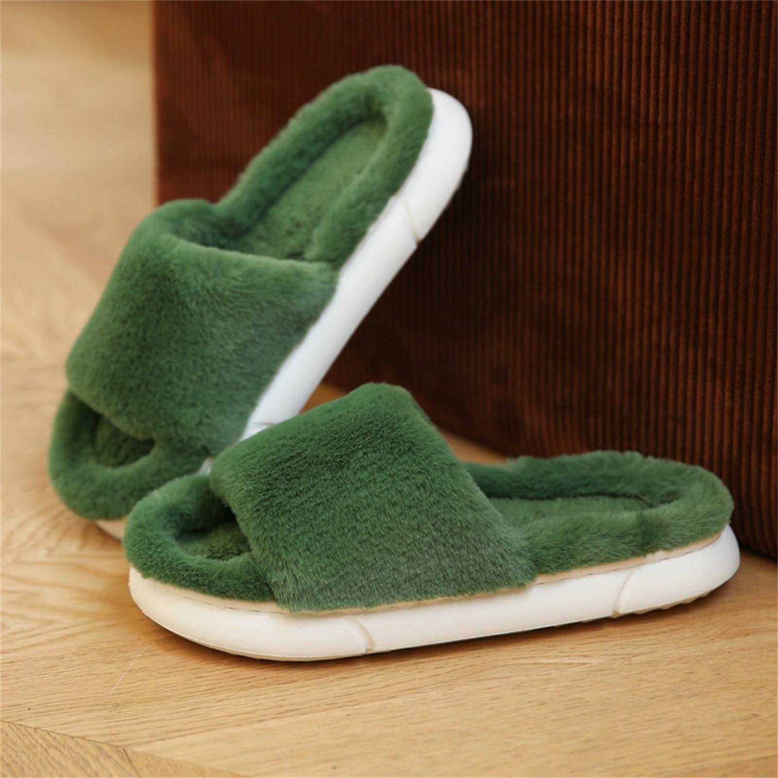 Cool Slippers Home Bathroom Home Light Soft-soled Slippers For Womens Slippers 40 зелёный 1190₽
