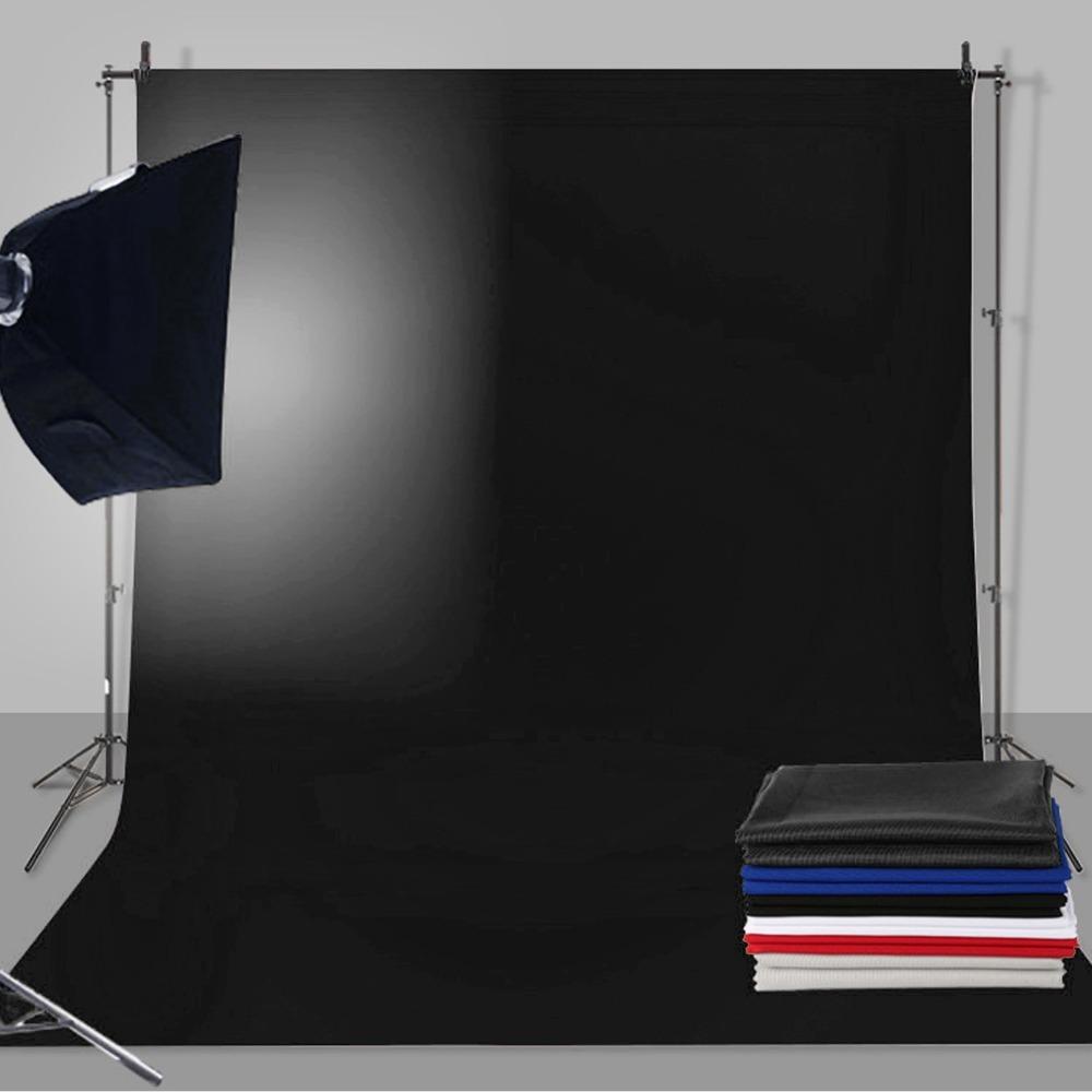 High Density Polyester Photography Backdrop Wrinkle Resistant Soft Light Backdrop Home Video чёрный