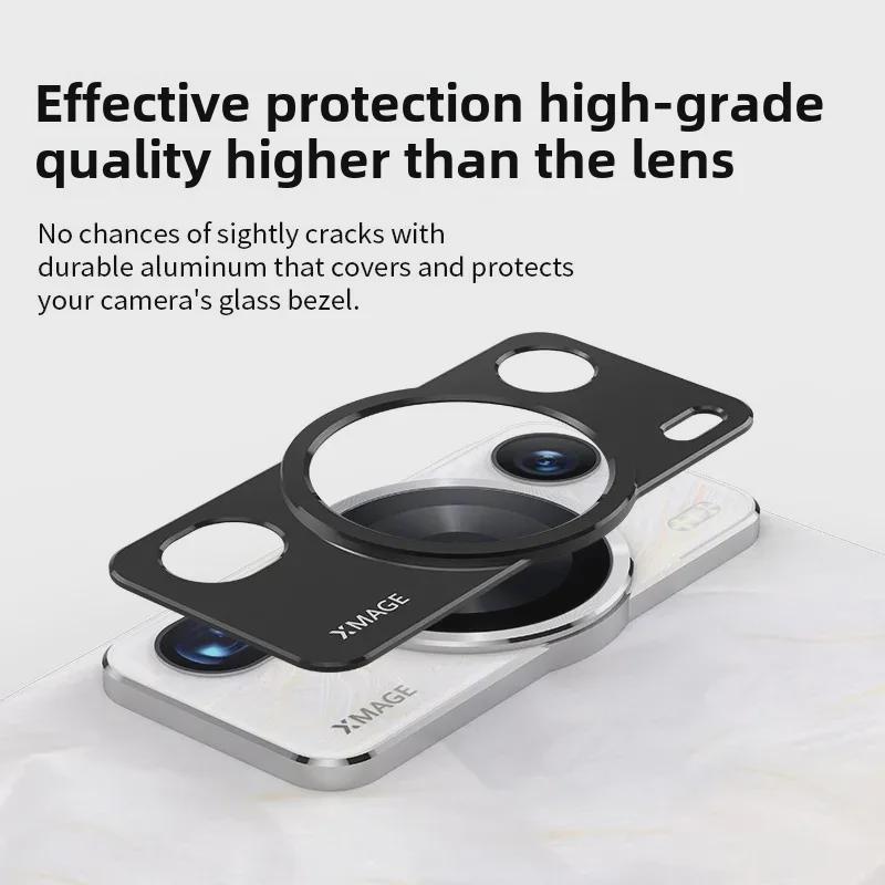 Huawei P60 Art Sturzsicherer Metall-Objektivschutzfilm