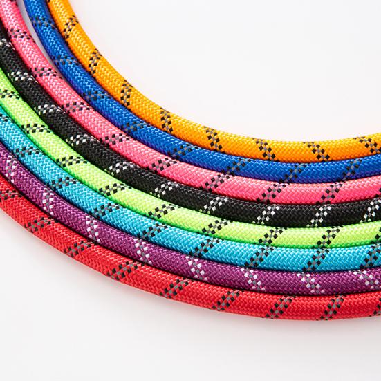 Dog Leash Heavy Duty Nylon Rope Leash 5Ft 6.5Ft 10Ft Leash with Padded Handle for Small Medium Large Dogs Training Outdoor