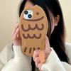 For iPhone 15 Silicone Case Cute Snapper Design Shockproof Phone Back Cover with Charm
