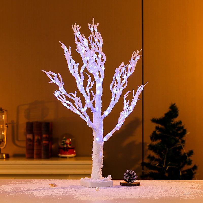 65cmPVC Illuminated Christmas Tree Decoration Christmas Decorations Window Table Top Christmas Tree Decoration