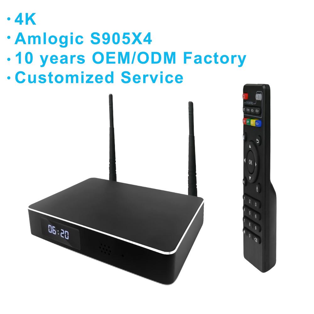 Jingchen ZX4 4K Android Box with Dual-Band WiFi 6 & BT 5.2