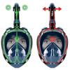 Full Face Snorkeling Mask, Anti-Fog, S/M M01