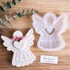 Love Angel Silicone Candle Mold DIY Home Decor Ornaments Making Kit Plaster Resin Flower Arrangement Craft Gifts Casting Molds