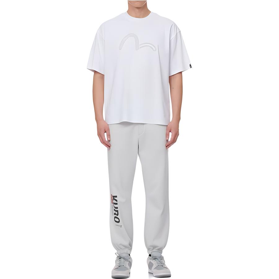 Evisu SS22 Drop Shoulder Sleeve T Shirt Men's 2ESGNM2TS572RXCT