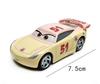 Disney Cars 1:55 Diecast Alloy Racing Car - Lightning McQueen & Jackson Storm Metal Model Collectible Christmas Gift