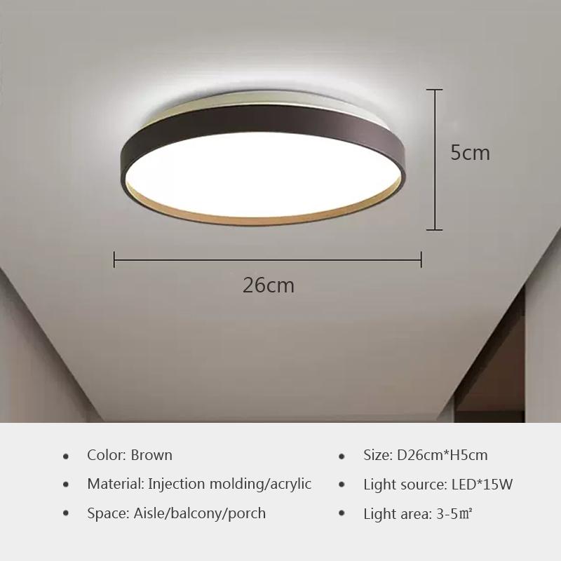 

Современный скандинавский минималистский потолочный светильник для спальни, столовой, гостиной, кухни, домашнего декора, внутреннего потолочного светильника Cool White