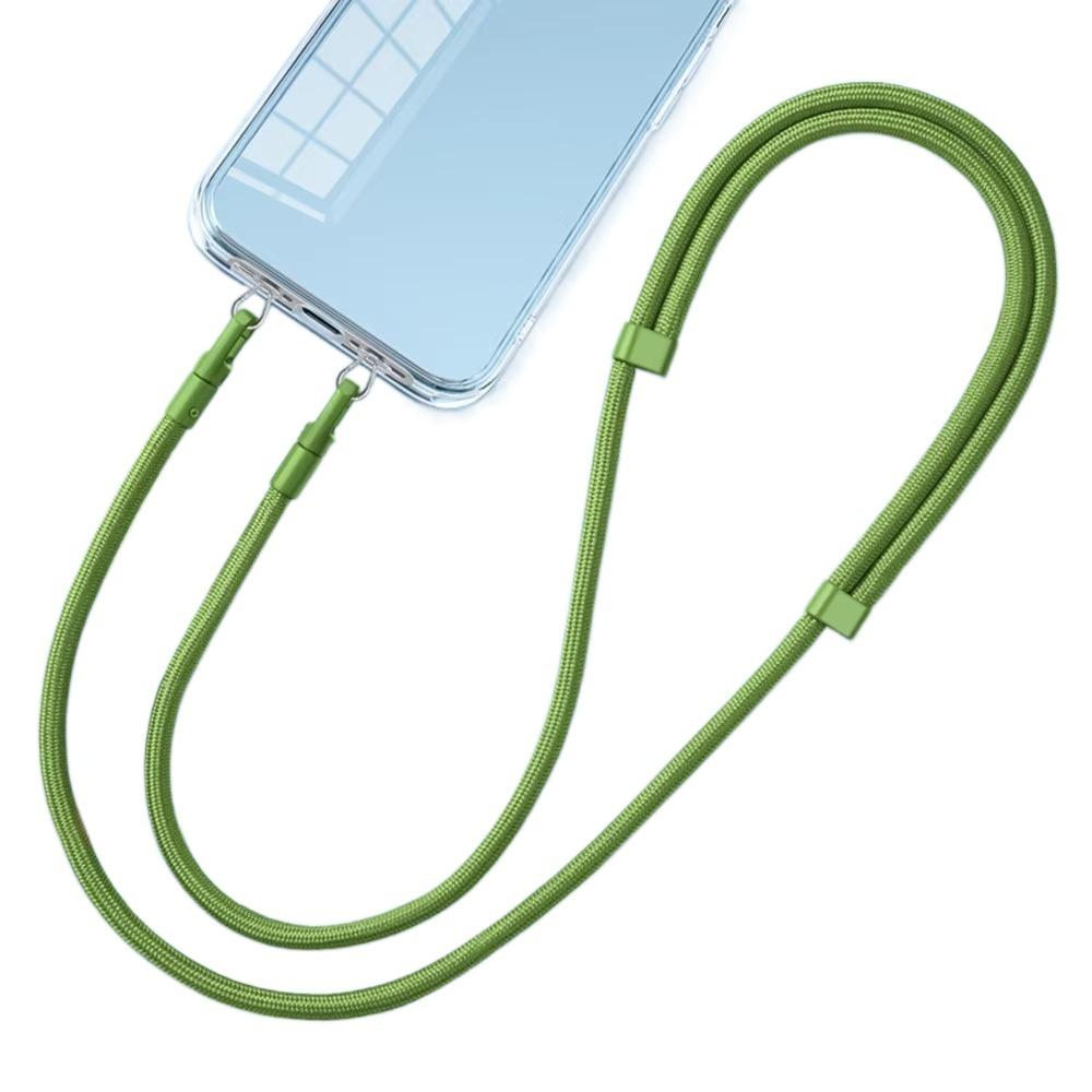 

Double Buckle Mobile Phone Lanyard Adjustment Phone Neck Straps Phone Case Hanging зелёный