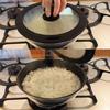 Hokuriku Aluminum Cast Varius A-3136, 24cm Silicone Glass Lid for Removable Handle Frying Pans, Made of Silicone and Tempered Glass for a Non-slip, Li