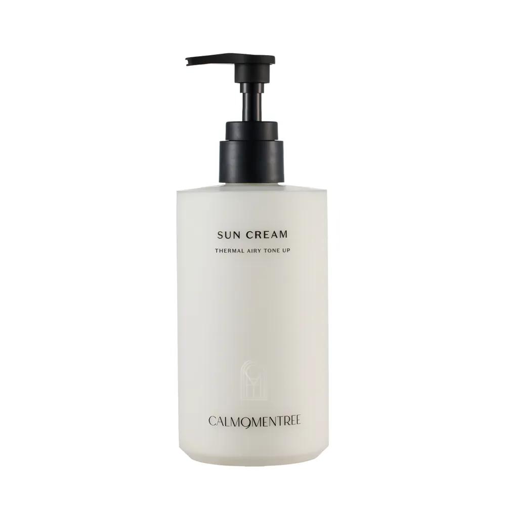 Calmomentree Thermal Airy Tone-Up Moisturizing Sunscreen for Sensitive Skin 450ml / Sensitive, Zero Stickiness, Tone-Up, Moisturizing