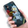 Cartoon F-Futuramas Black Case For Xiaomi Redmi 11 Prime 11A 12C 13C A1 A2 Plus A3 12 4G 10 13R 5G 9A 10A 9C 10C 9i 12R Note 9T