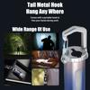 Mini LED Keychain Flashlight Powerful Pocket Flashlight Portable Hook Camping Light Outdoor Emergency Red and Blue Light Torch