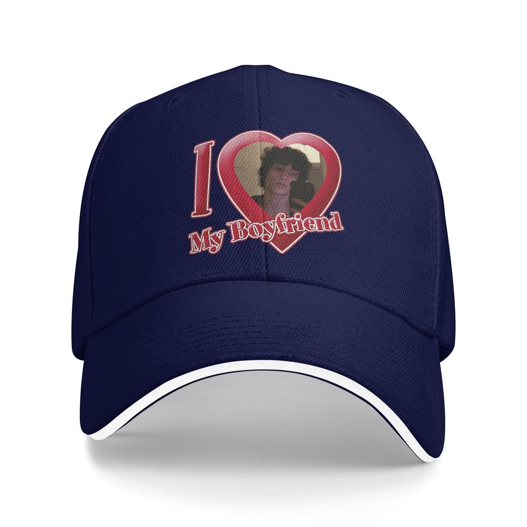 I Love Myboyfriend Sombr Casual Baseball Cap Hiking Fishing Hip Hop Hats Summer SunProof Couple Women Y2k Cute Baseball Caps