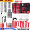 238 x Set de scule pentru demontare auto, levier pentru îndepărtarea ornamentelor interioare, clește ridicator cu clipsuri