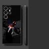 Funda Phone Cover Case for Samsung Galaxy S26 S24 Plus S20 Note 20 Ultra 8 9 10 S25 Ultra S23 S10 S9 S21 FE Marvel Black Red