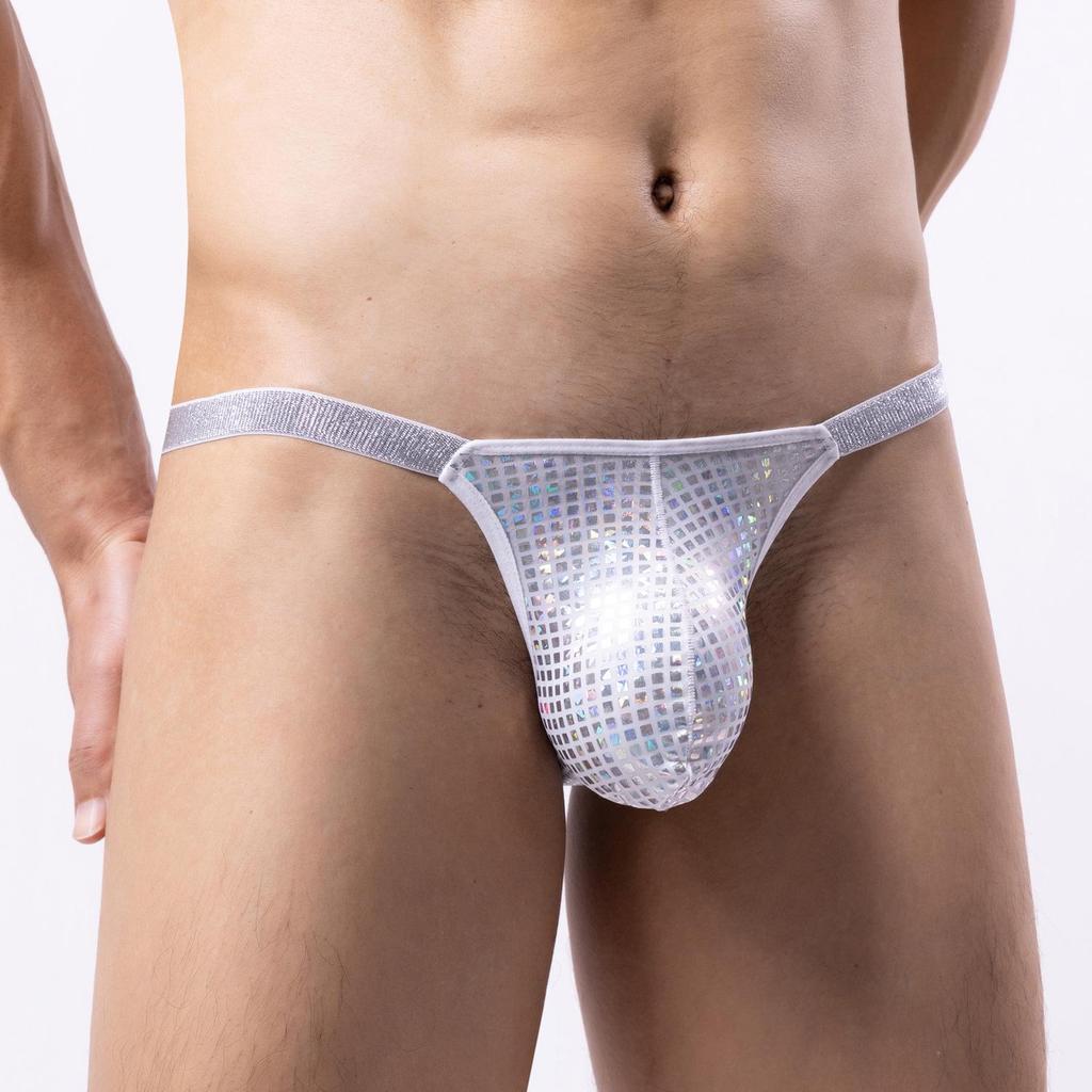 Men's Cross-Border Sexy Low-Waist Triangle Bikini Briefs D210