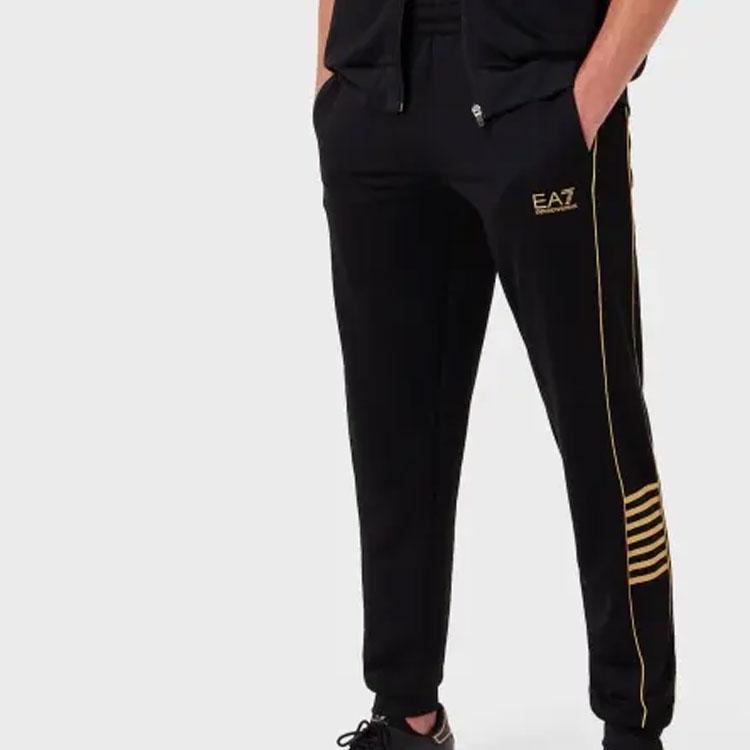 EMPORIO ARMANI EA7 FW23 Casual Pants Men's Black 6RPP53-PJ16Z-0208