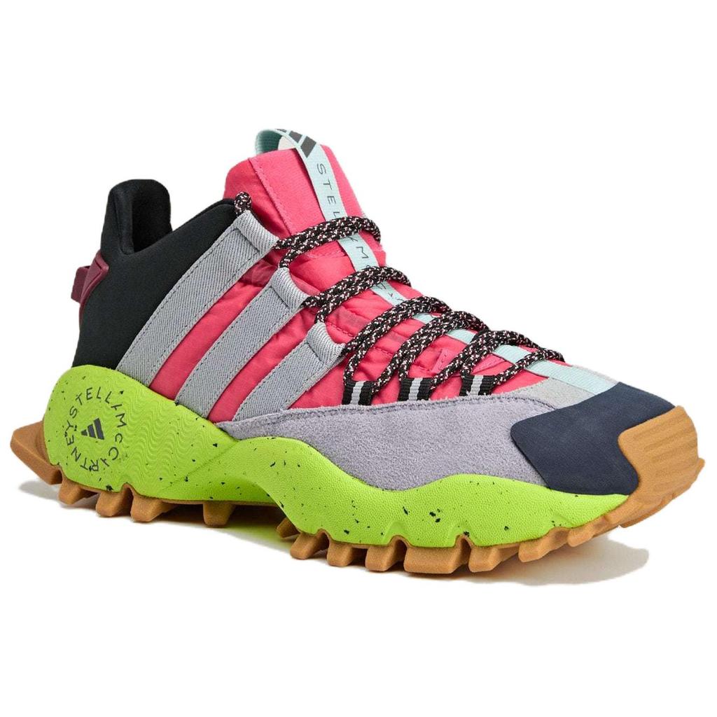 Adidas Stella McCartney X Seeulater Super Pink Solar Slime Men Sneakers Clear-Onix Semi-Solar-Slime IE8752