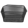 Rear Bike Basket High Strength Metal 44lb Load Bearing Large Capacity Metal Bike Basket Rear for Replacement Storage