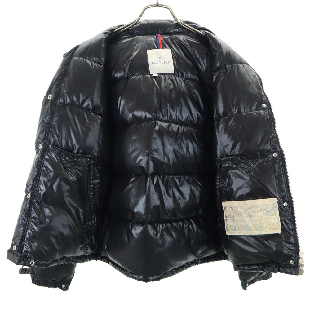 Moncler Geacă de puf cu mânecă lungă Seria Neagră Femei Folosit