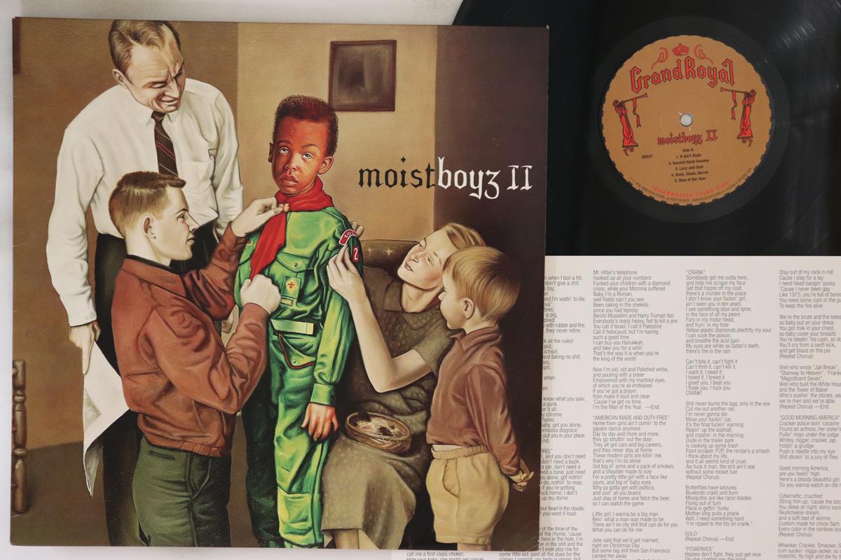 

LP Record MOISTBOYZ - Moistboyz II GR037 GRAND ROYAL 1996 US Rock Used