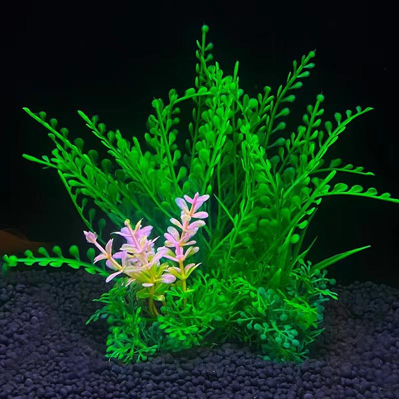 10pcs Fish tank Landscaping Ornaments Plastic Artificial Seaweed High Quality Seaweed Cross-border Aquarium Decorative Plants
