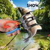 Upgraded Three-Claw Fish Gripper, Non-Slip Metal Fishing Clamp With Enhanced Grip, Waterproof Anti-Slip Fish Controller For Outdoor Fishing Use