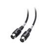 Cable Matters MIDI Cable, 2m, MIDI To USB Converter Cable, USB To MIDI Cable, MIDI To USB C Converter Cable, Black