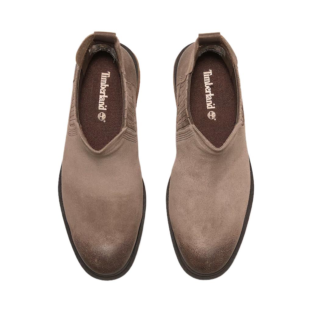 Timberland Brimfield Fashion Minimalist Classic Short Chelsea Boots Women Boots Gray TB0A2PBBES4