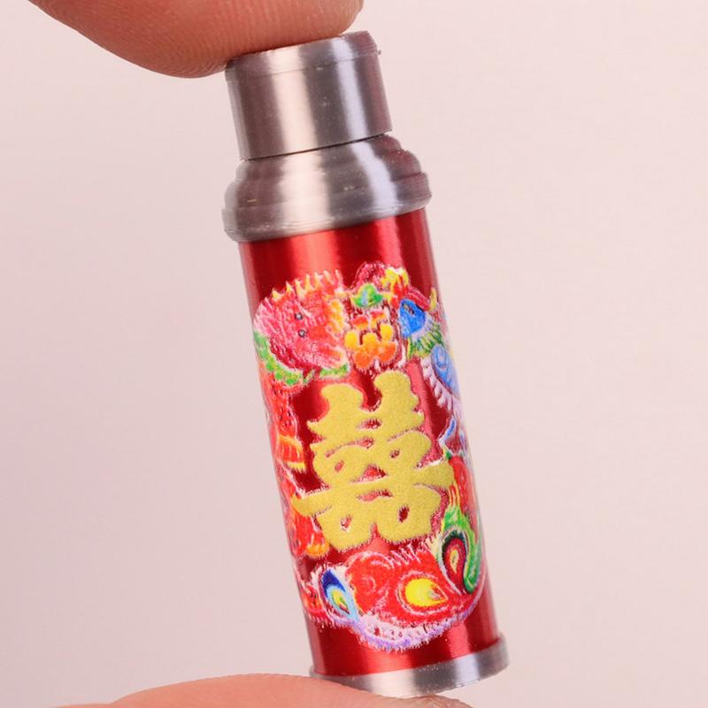 1/12 Mini Dollhouse Chinese Nostalgic Scene Warm Water Bottle Model Toys Dollhouse Miniature Accessories Doll House Decoration