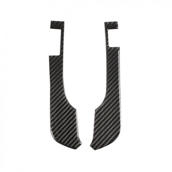 Carbon Fiber Interior CD Panel Side Decor Cover Trim For Nissan GTR R35 08-16