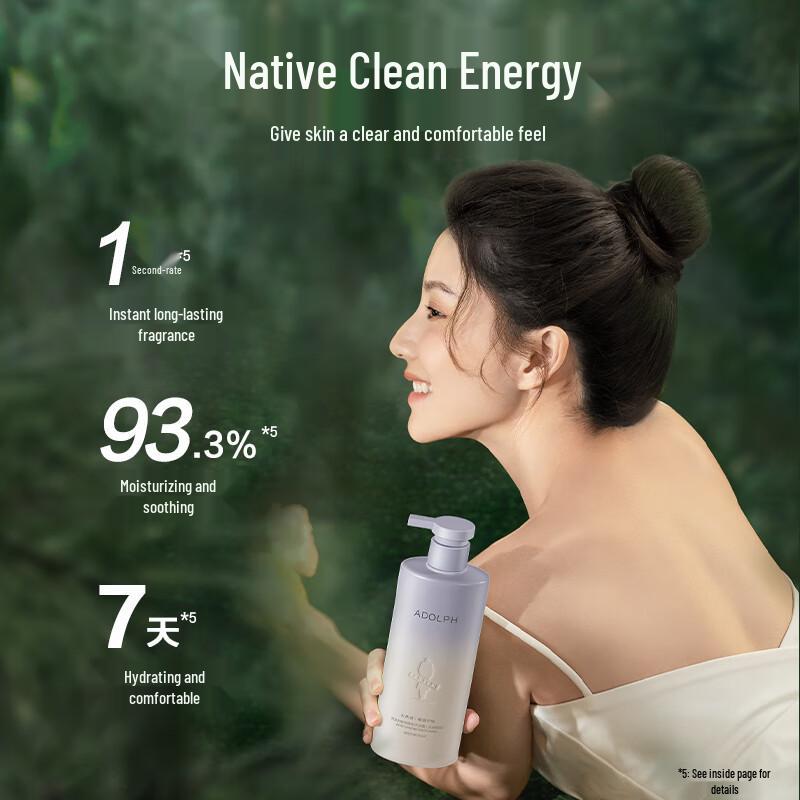 Adolph Plant Fragrance Moisturizing & Soothing Shower Gel