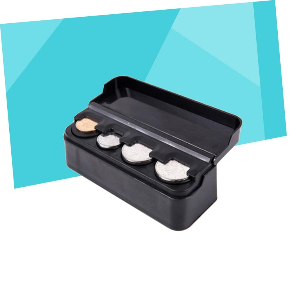 NUOBESTY Car Replacement Box Car Coin Storage Box Money Change Car Organizer