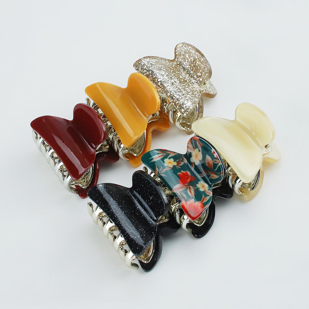 5pcs/10PCS Women Plastic Headbands 0.8cm Thin Plain Matte Hairbands Non-slip Hair Hoops For Girls Daily Wear